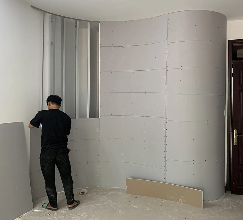 Thi công vách thạch cao tại Tuấn Tài